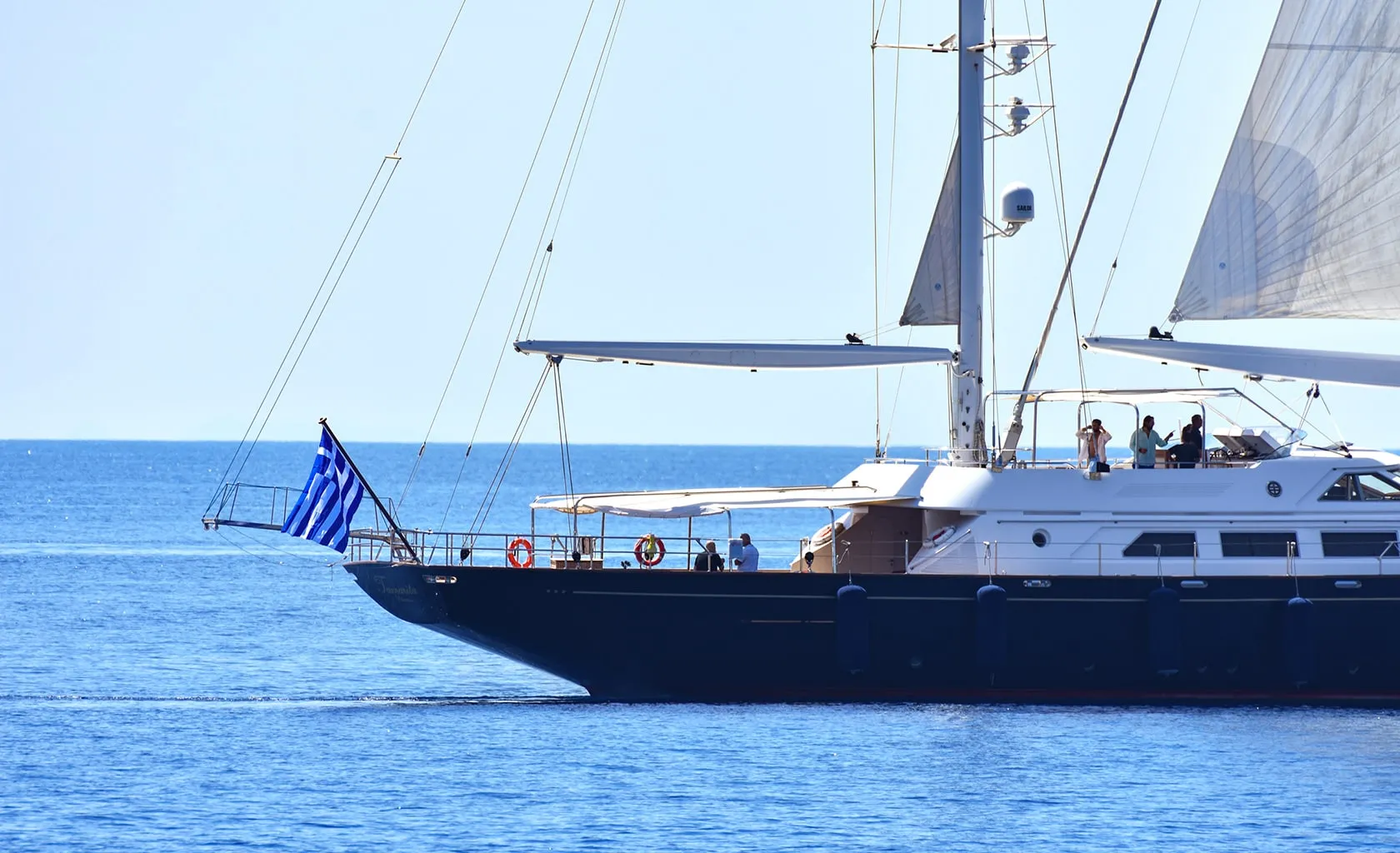 TAMARITA Aft deck