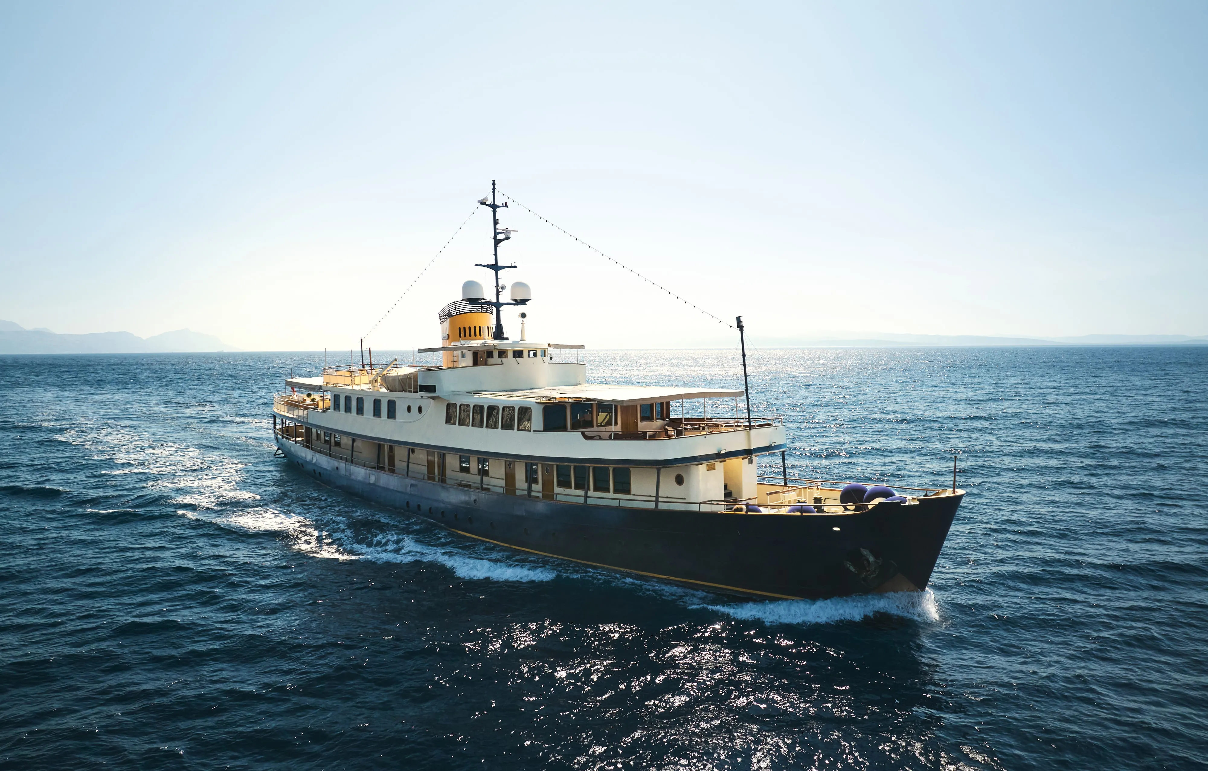 Visit Four Countries During One Yacht Charter Aboard the Unique Yacht Seagull II